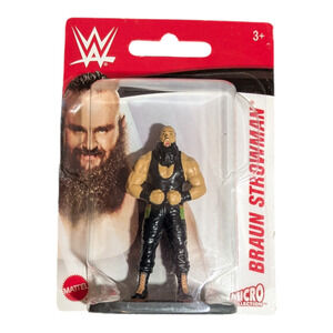 WWE Wrestling Micro Collection - Braun Strowman - 3" Figure Mattel Cake Top